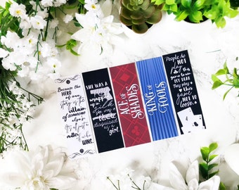 53. Ace Of Shades & King Of Fools Bookmarks