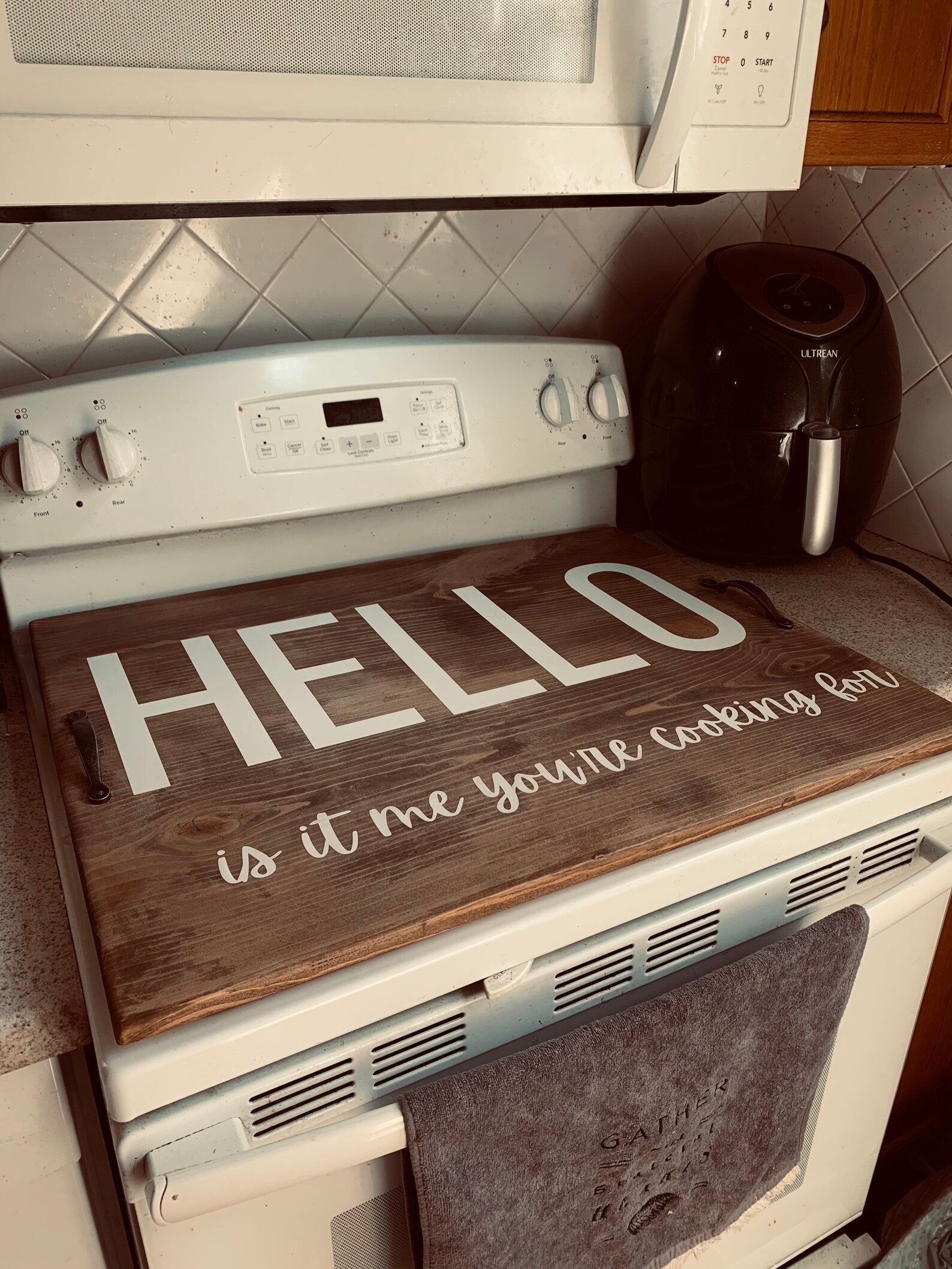 Stove Topper Personalized and Customizable Stove Top Cover Etsy