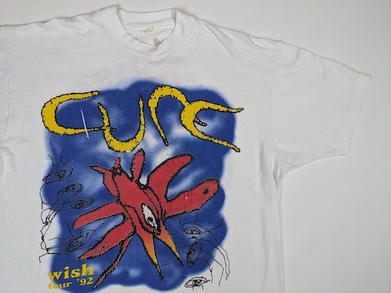 Vtg The Cure 1992 Wish Tour XL Shirt
