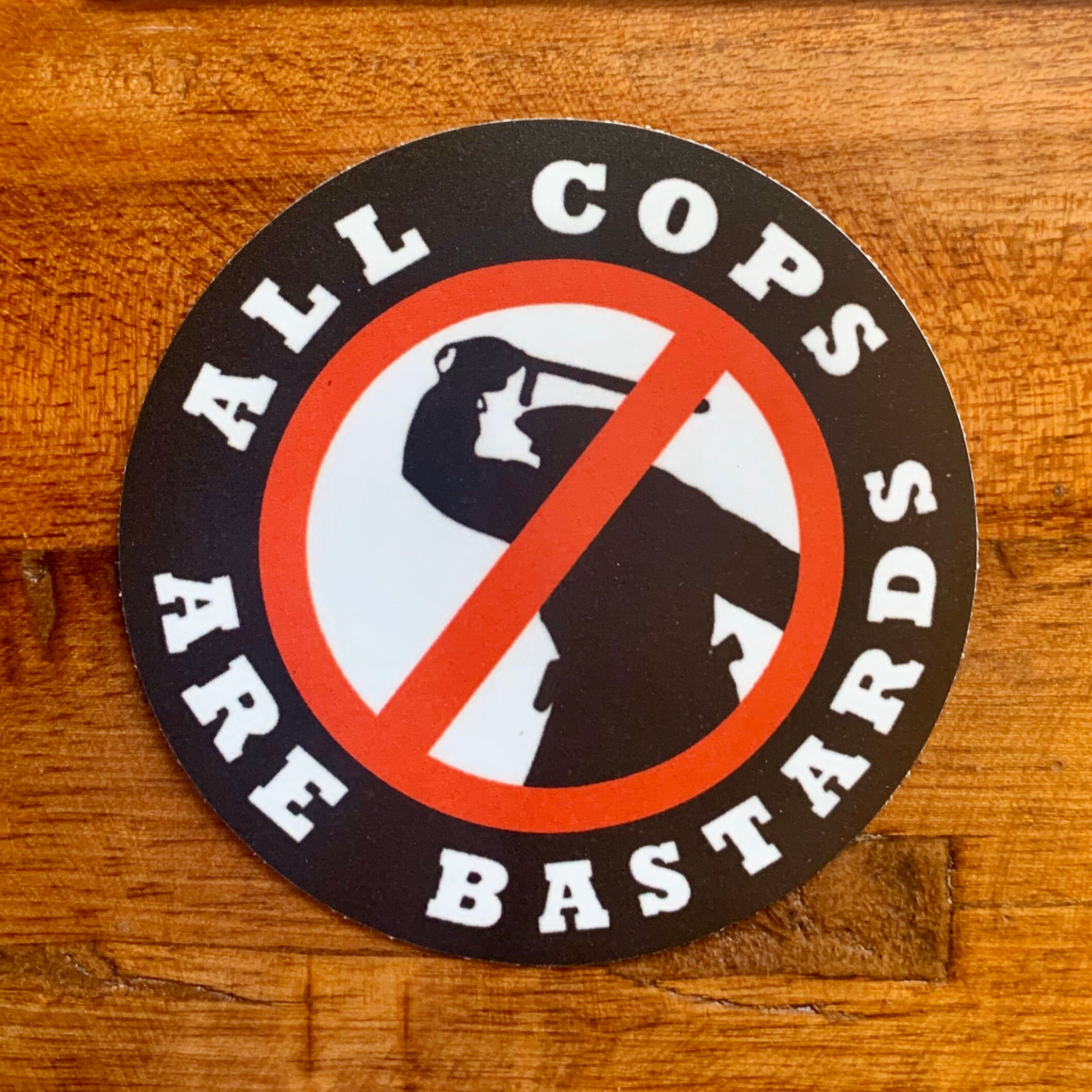 All Cops Are Bastards Vinyl Sticker Police Brutality Protest Etsy 日本