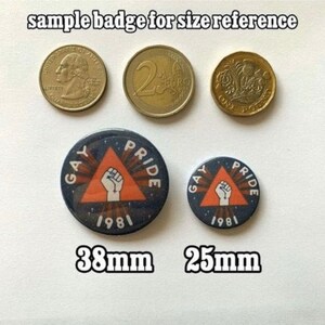 4 Set Women’s Rights Button Badges Pro Choice Protest Pins Feminist Roe ...