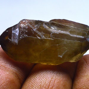 Unique Natural Quality Citrine Point Gemstone, Semi Precious Citrine Point Raw, Healing Crystal Citrine Point Raw, Size  35X19X15 MM