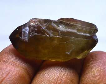 Unique Natural Quality Citrine Point Gemstone, Semi Precious Citrine Point Raw, Healing Crystal Citrine Point Raw, Size  35X19X15 MM