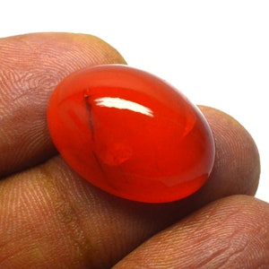 Wonderful Awesome Quality Carnelian Gemstone, Semi Precious Carnelian Cabochon, Loose Gemstone For Pendent Making, Size 20X15X9 MM