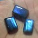 30% OFF Excellent Top Quality Natural Untreated Flashy Labradorite 17x11.5-19x12 MM Smooth Plain Cushion Shape Cabochons 3 Pcs Lot