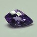 AAA Grade Gorgeous Top Quality Natural Untreated Amethyst 16.5x10.3x7.5 MM Faceted Checkered Board Lustrous Fancy Shape Cut Stone KANELA