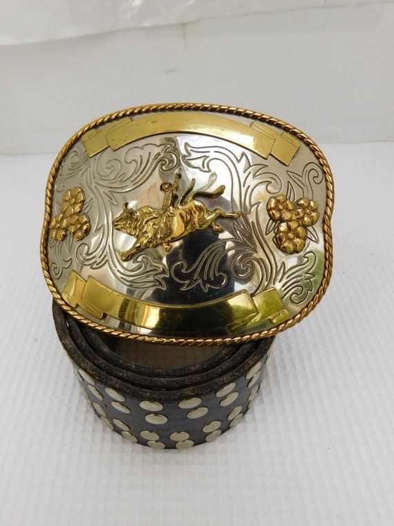 Rodeo bull rider belt - Gem