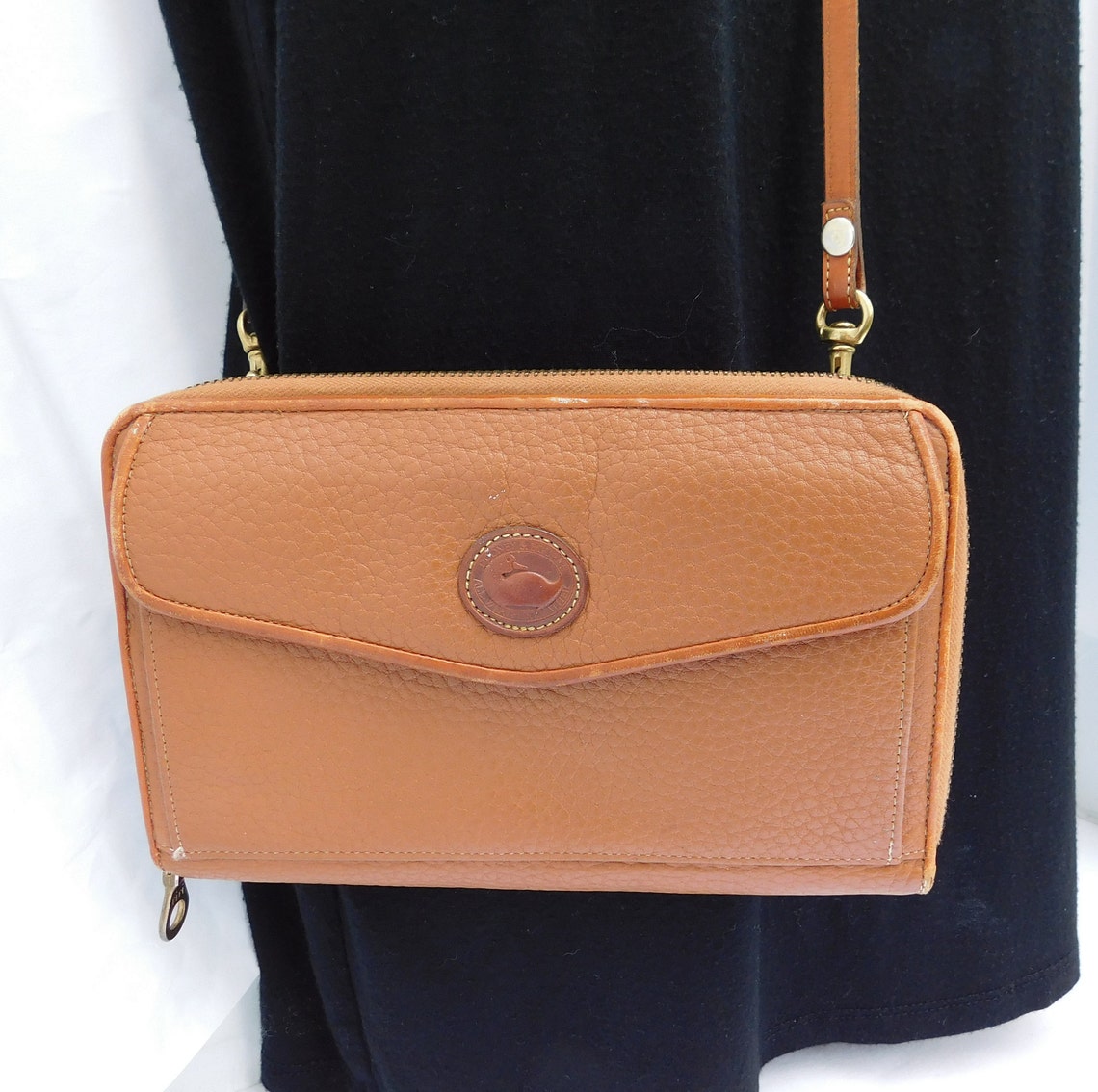 Dooney & Bourke Convertible Tan Leather Fanny Pack Waist Belt | Etsy
