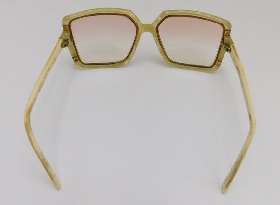 Vintage Retro Ted Lapidus Large Frame Glasses Mad… - image 7