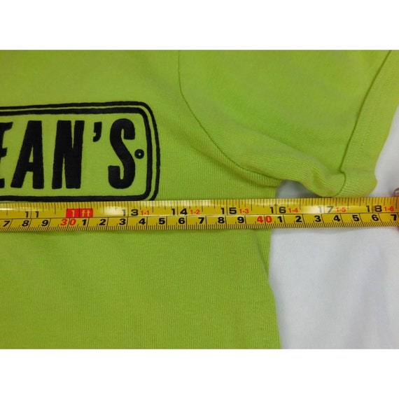 Rare Vintage Jean Paul Gaultier Lime Green Logo T… - image 8