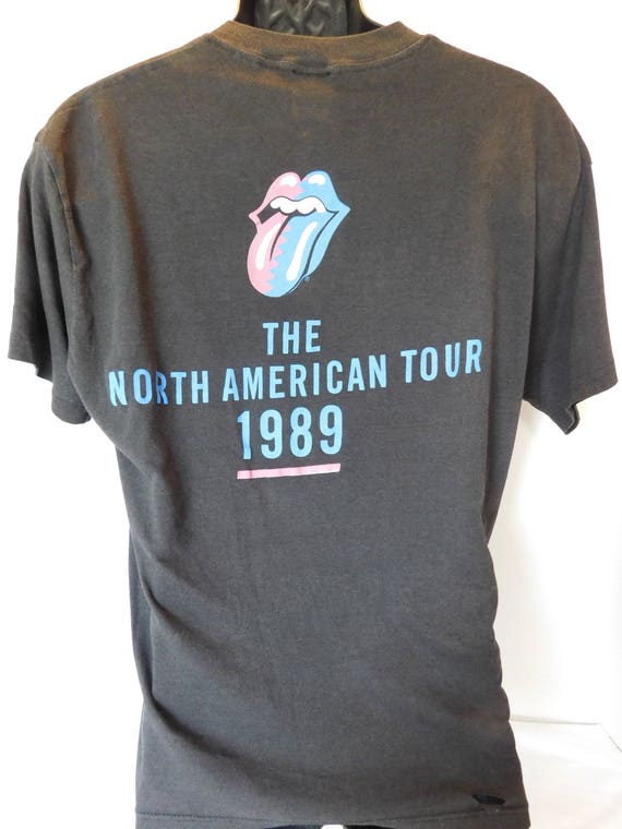 1989 Vintage Rolling Stones Steel Wheels The Nort… - image 2