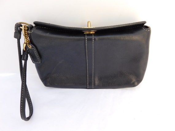coach leather clutch