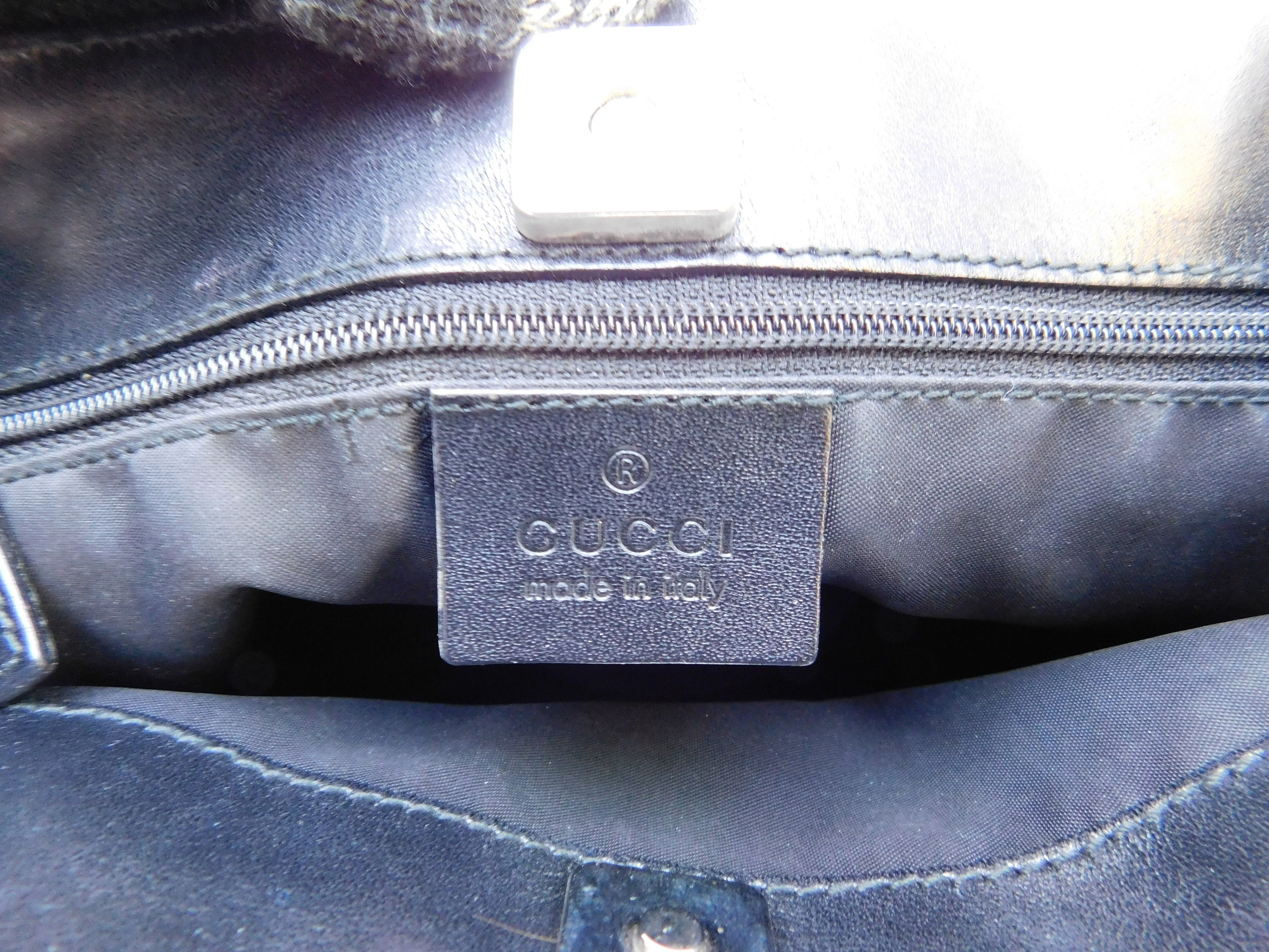 Gucci 500 Black Imprime Leather Web Travel Pet Carrier Bag 269493 Large :  : Fashion