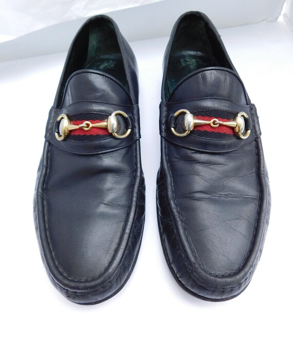 gucci loafers gold buckle