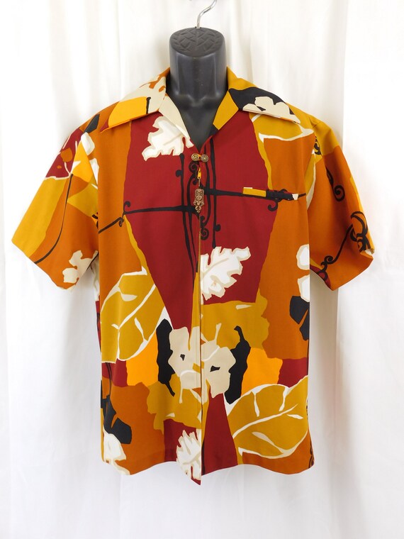 Vintage Liberty House Made In HAWAII 60'S Polyeste