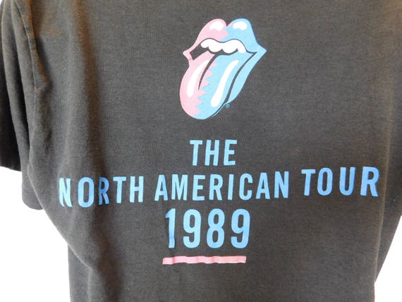 1989 Vintage Rolling Stones Steel Wheels The Nort… - image 5