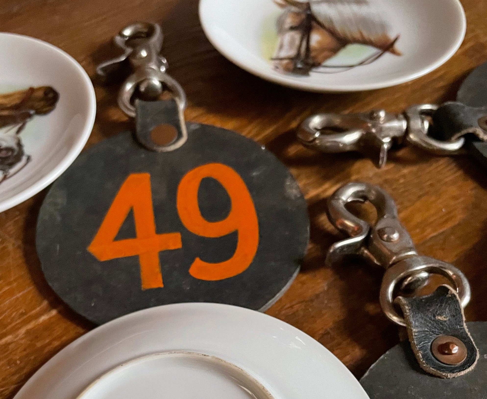 Vintage HORSE Bridle Numbers HandPainted Equestrian Gift Etsy