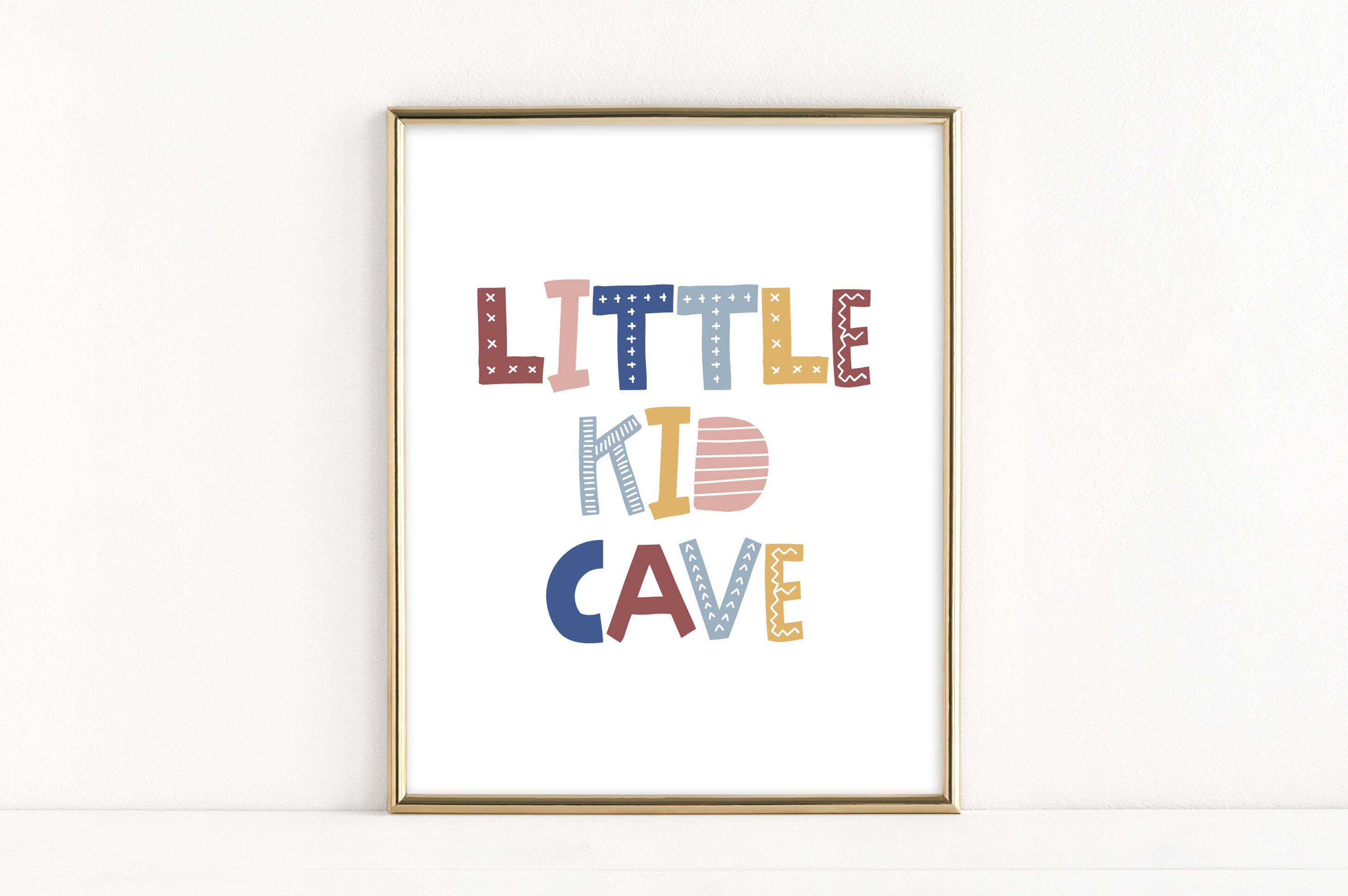 Little Kid Cave Printable Sign Instant Download Kid Cave - Etsy