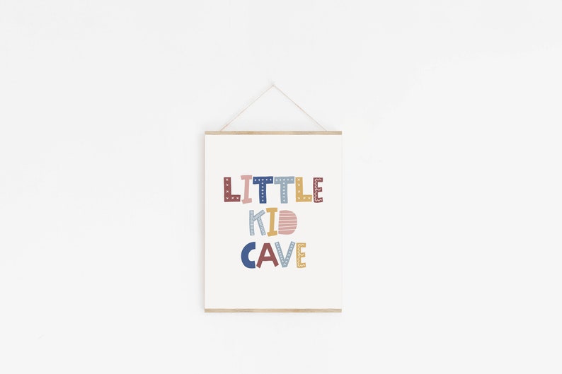Little Kid Cave Printable Sign Instant Download Kid Cave - Etsy