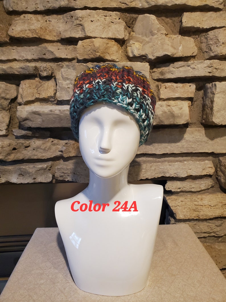 Scrap Beanie/scrap Yarn Hat/crochet Beanie/unique One of a Kind Hat/quality Hand Crocheted/great