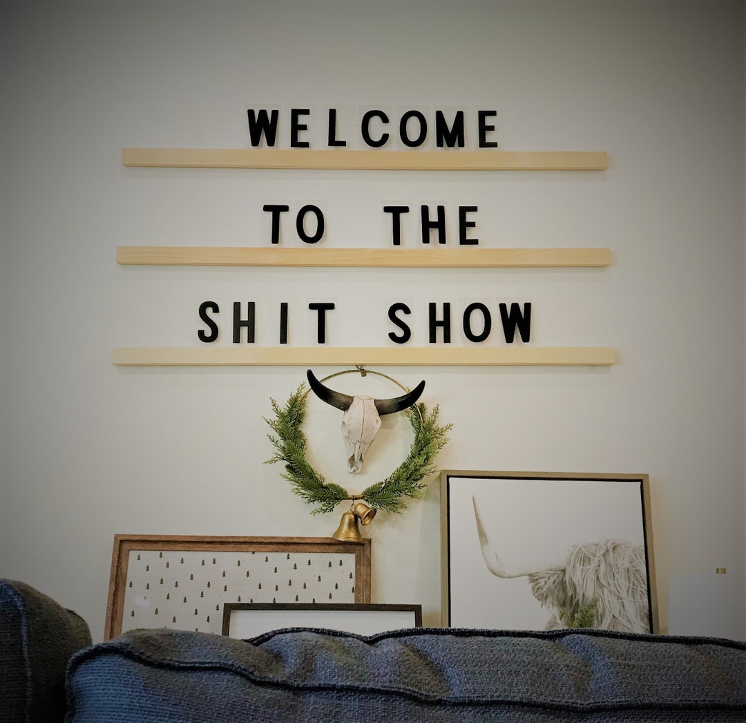 XL LETTERBOARD, Funny Quotes, Funny Wall Art, Funny Wall Sign, House