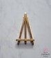 Gold Mini Wooden Easels ~ Wedding Party Table Signs 