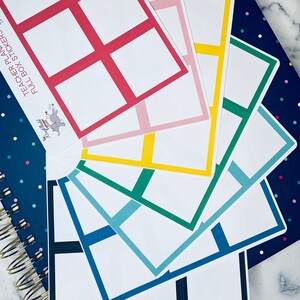 Teacher Planner Full Box Stickers