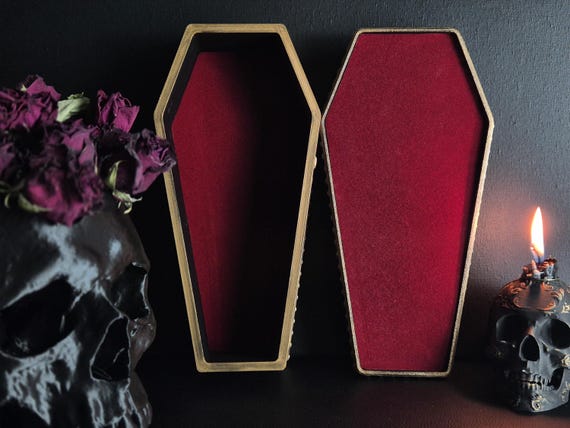 Caja Gótica De Dragón Con Espada - Decoración De Resina, 25.4 Cm, Para Guardar Recuerdos O Joyas