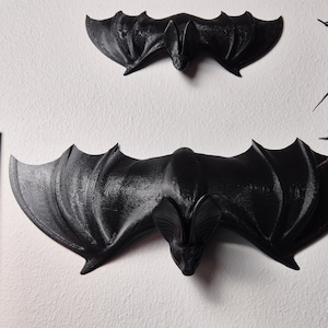 Fledermaus Wanddekoration, Gothic Wandbehang Fledermaus, Gothic Galerie Wandfüller, Gothic Möbel Applikation,Fledermaus Onlay, Möbel Accessoire,3D-Gedruckt