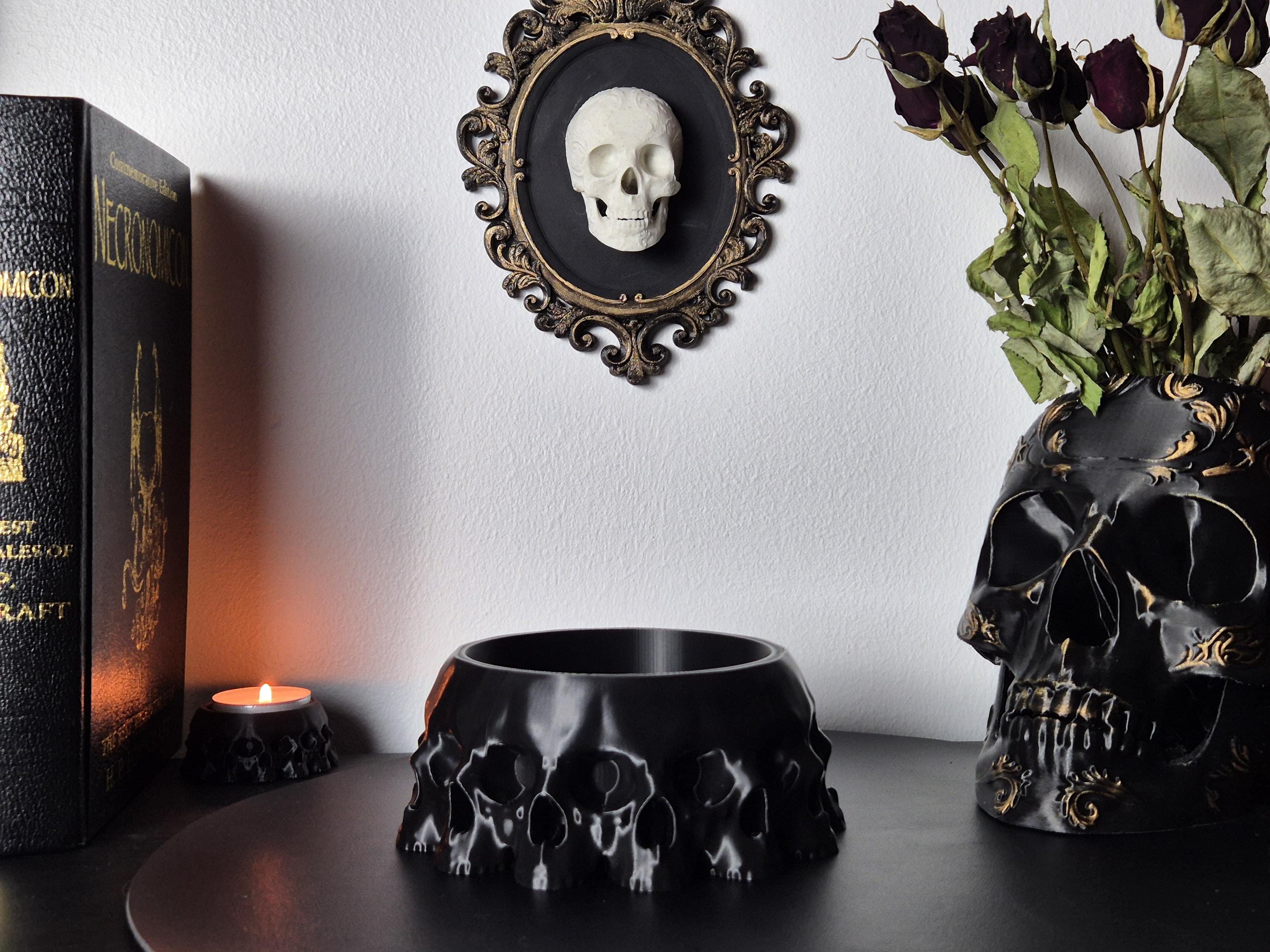 Gothic Skull Bowl 