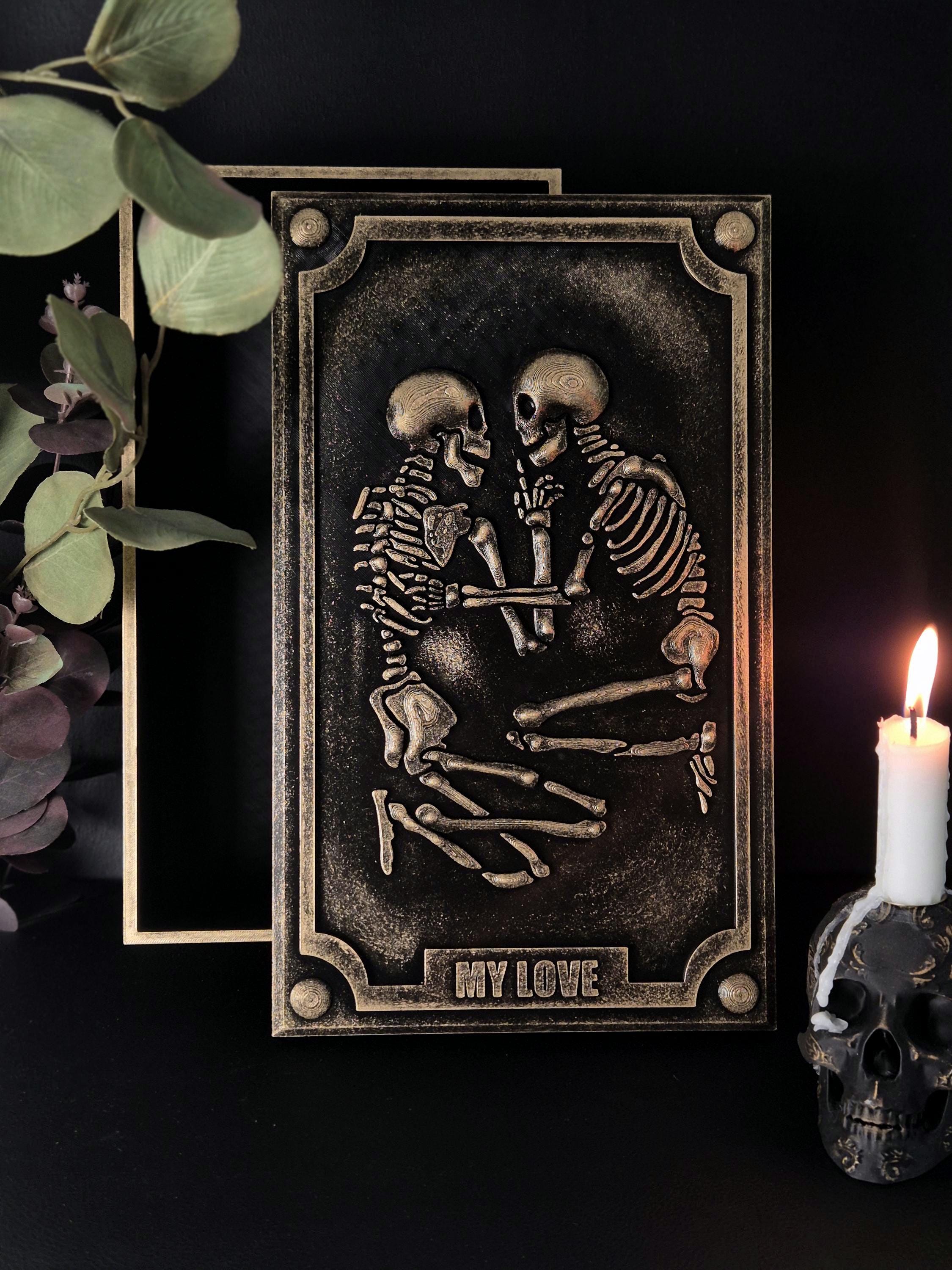 Gothic Lovers Box | Tarot Card Box | 3D Printed Gothic Jewellery