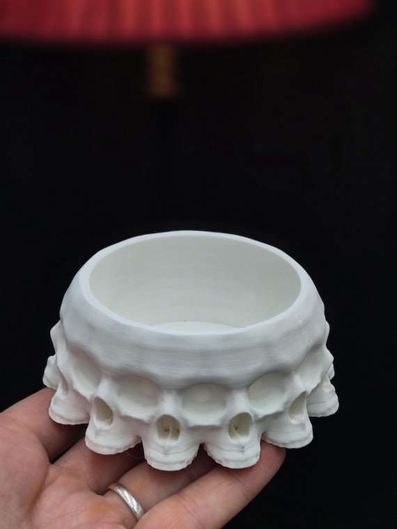 Gothic Skull Bowl 