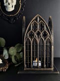 Gothic Window Lantern “Santa Lucia” | 3D Printed Gothic Tea Light Holder | Dark Home Decor | Victorian Candle Holder | Multiple Colors