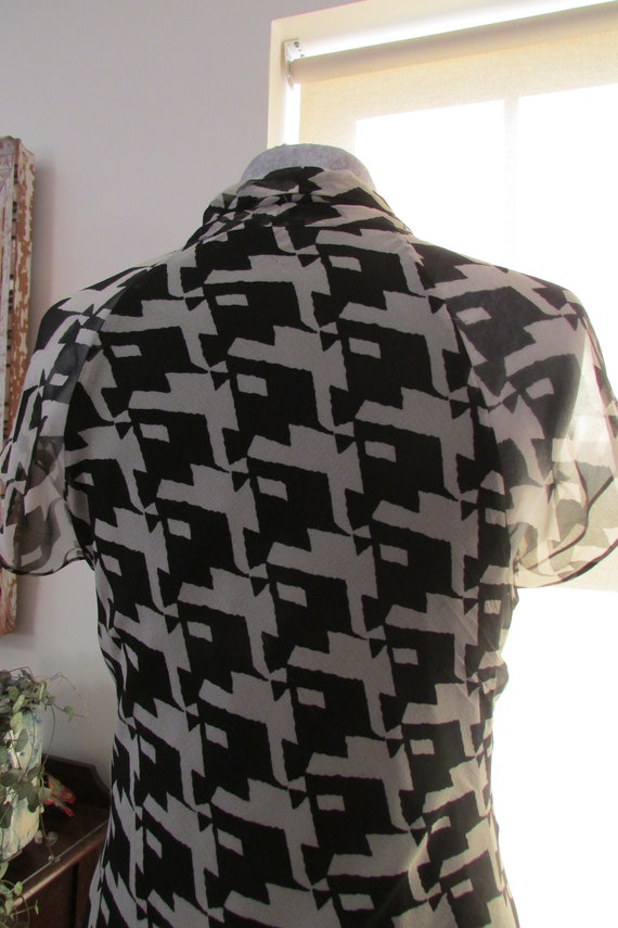 Vintage Diane Von Furstenberg silk dress, DVF sil… - image 7