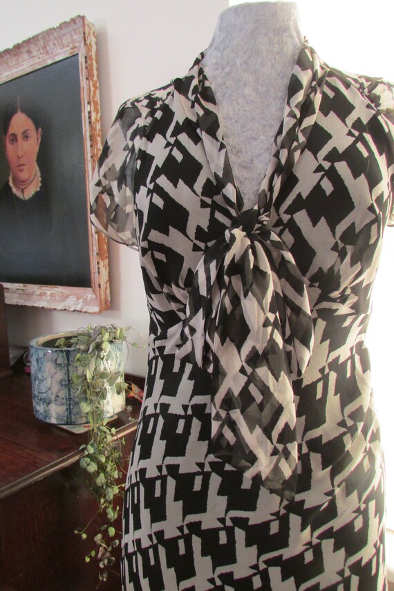 Vintage Diane Von Furstenberg silk dress, DVF sil… - image 1