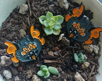 Broche de morcego vampiro (broche de esmalte)