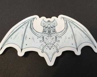 Adesivo de vinil Starry Bat