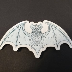Naklejka winylowa Starry Bat