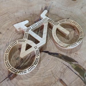 Anpassbares Fahrrad Cribbage Fahrrad - Pegs inklusive!