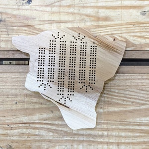 Hawaii Big Island HI Cribbage Board, ¡incluye clavijas!