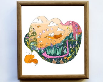 Woodland Dream Art Print