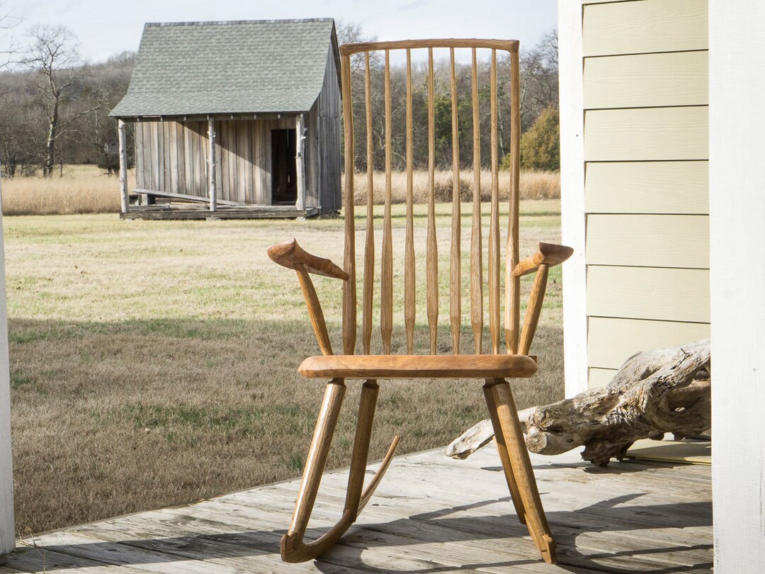 Winchester Lady Rocking Chair SOLD: Contemporary Windsor Rocking Chair - Etsy