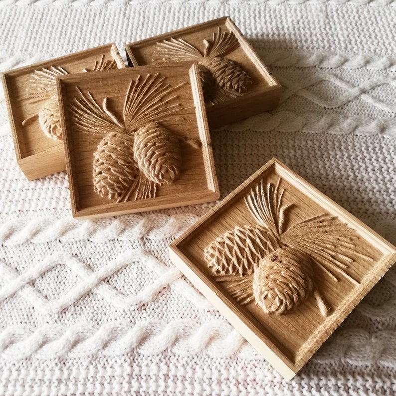 Pine Cones Rosettes Corner Blocks Plinth Great For Image 0