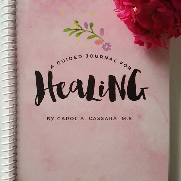 Healing Journal | Chemo gift | Treatment daybook |Guided Journal for Healing| Cancer support