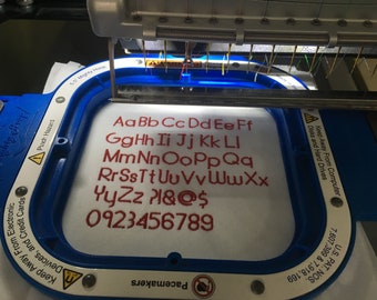 embroidery adlanta font 4 embroidery design fonts pes dst sew machine pes files