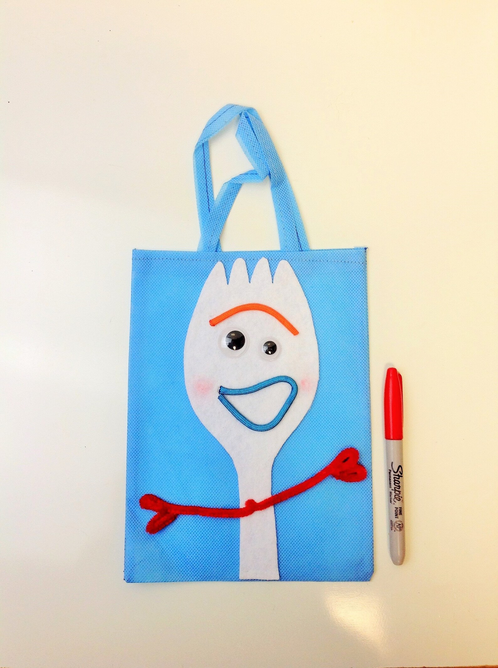 10 Pcs Toy Story Party Bag Treat Bags Goodie Bags Forky Toy Etsy