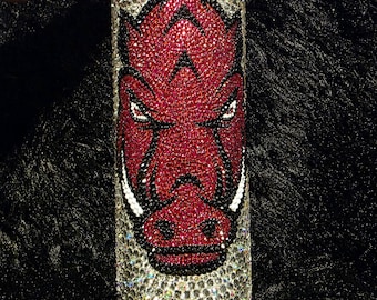 Rhinestoned Razorbacks Tumblers