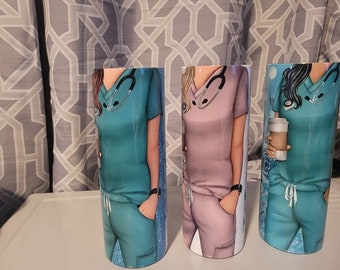 Hero Nurse Skinny Tumblers