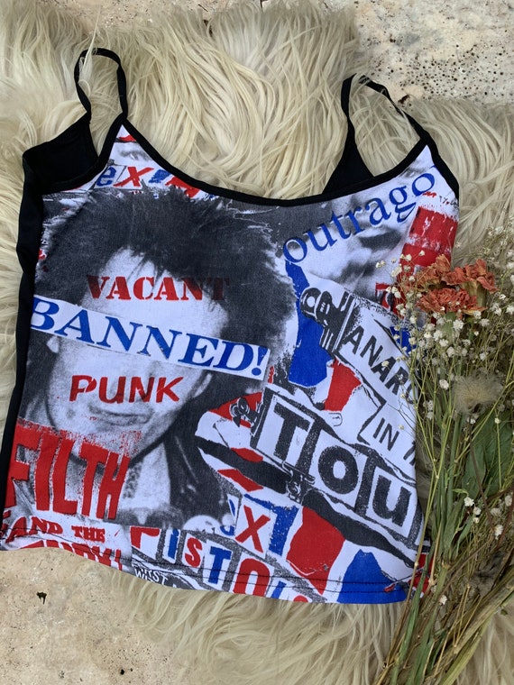Vintage 90s rare mosquitohead Sex Pistols tshirt
