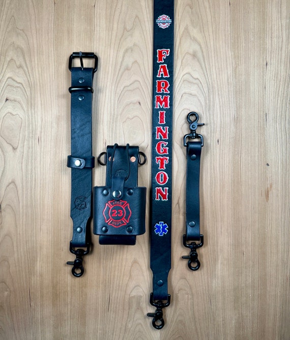 Firefighter Radio Strap Set / Radio Holder Set / Universal